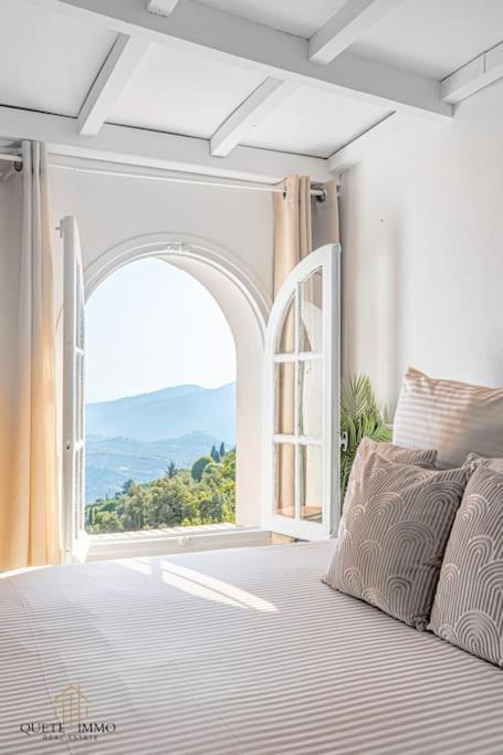 Вилла Havre De Paix Et Vue Exceptionnelle Proche Monaco Peille Экстерьер фото