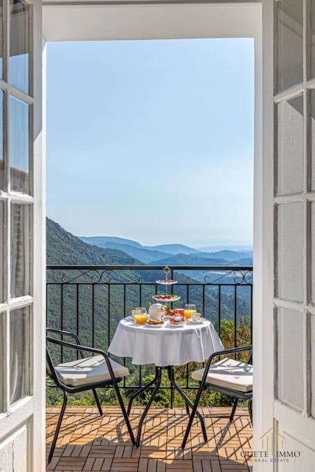 Вилла Havre De Paix Et Vue Exceptionnelle Proche Monaco Peille Экстерьер фото